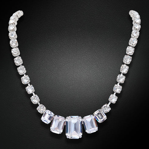 Vestuvių vėrinys "Modern II" su Swarovski™ kristalais